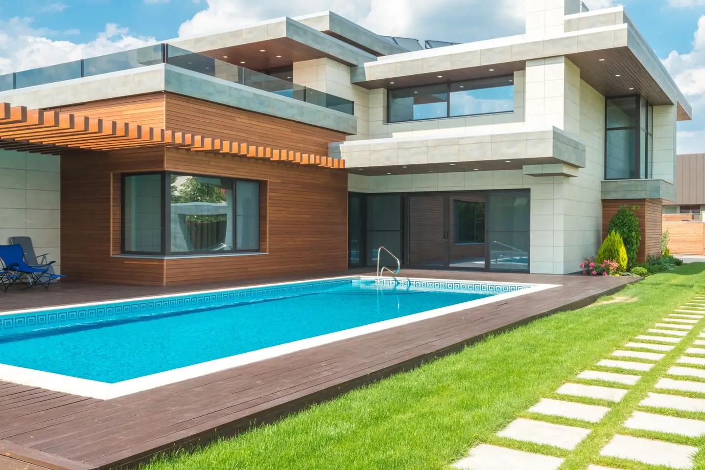 Swimming pool built in Orange Moulder Street, NSW